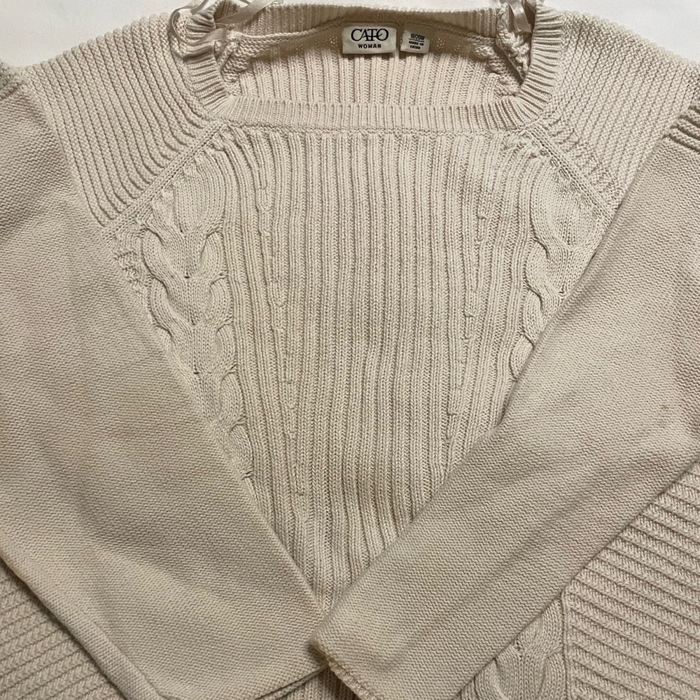 Cato’s sweater